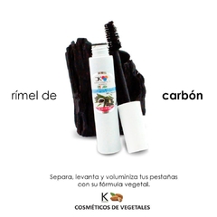 Karol Cosméticos Vegetales. Rímel carbón