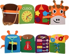Juguete didáctico. Libro educativo sensorial - comprar en línea