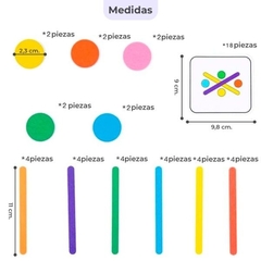 Juguete didáctico. Rompecabezas matemáticas en internet