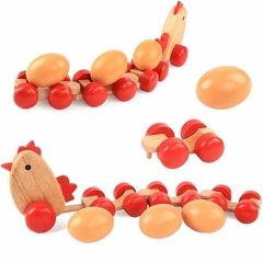 JUGUETE DIDACTICO. Tren Gallina