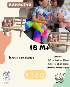 Banca infantil. Belar Kids