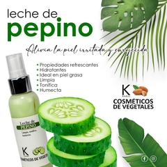 Leche de pepino. Karol