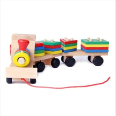 Tren didáctico figuras geométricas
