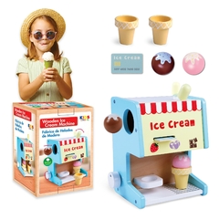 Máquina de helados de madera - comprar en línea