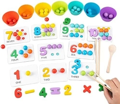 Juego educativo con números