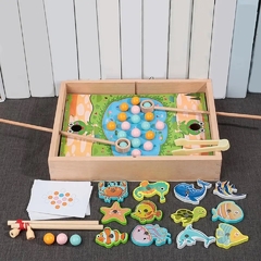 Juego de pesca cuentas y magnético