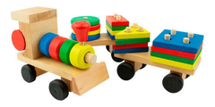Tren didáctico figuras geométricas - comprar en línea