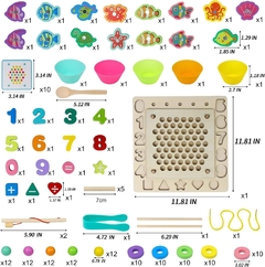 Tablero de pesca, clasificación de colores y operaciones - tienda en línea