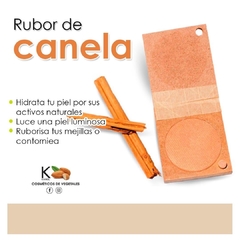 Karol Cosméticos Vegetales. Rubor de canela