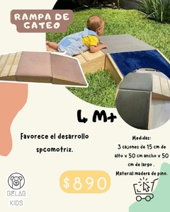 Rampa de gateo. Belar Kids