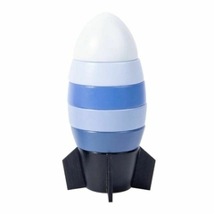 JUGUETE DIDACTICO. Cohete espacial apilable