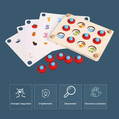 Juego de memoria de madera - comprar en línea