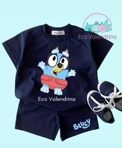 BLUEY Bebé Conjunto Infantil Azul Marino