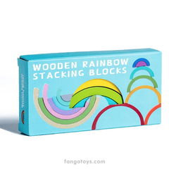 Arcoiris de madera