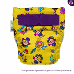 PAÑAL UNITALLA ESTAMPADO G4. Muñequitas