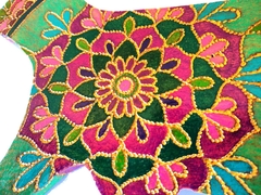 Gato decorativo pirogravado Mama Gipsy - comprar online