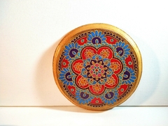 Mandala 15 cm em varias cores. - comprar online