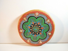 Mandala 15 cm em varias cores. - comprar online