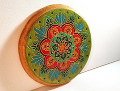 Mandala 15 cm em varias cores. - loja online