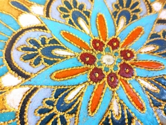 Mandala 15 cm em varias cores. na internet