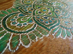 Porta Chaves mandala decorativo 5 ganchos Mama Gipsy. na internet