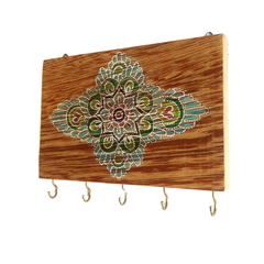 Porta Chaves mandala decorativo 5 ganchos Mama Gipsy - comprar online