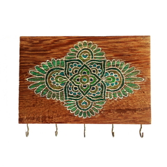 Porta Chaves mandala decorativo 5 ganchos Mama Gipsy. - comprar online