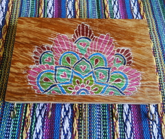 Porta Chaves mandala decorativo 5 ganchos Mama Gipsy - Mama Gipsy