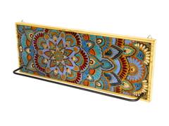 Porta toalha cozinha e banho mandala floral Mama Gipsy - comprar online