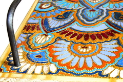 Porta toalha cozinha e banho mandala floral Mama Gipsy - Mama Gipsy
