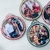 Enfeite de árvore de Natal personalizado com foto em resina - comprar online
