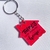 Chaveiro Personalizado formato Casa