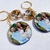 Chaveiro personalizado com foto + Pingente Redondo/Borboleta ou Coração - Maho Resinas - Brindes e Presentes Personalizados