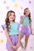 Conjunto Jujuba verde com lilas - comprar online