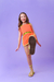 Coleção Glow kids laranja - LOVE KIDS