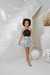 Colecao FASHION STAR prata com preto - LOVE KIDS