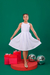 Coleção encantos vestido Maitê branco
