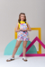 Macaquinho Street Love Branco - LOVE KIDS