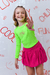 Imagem do conjunto smille verde com rosa