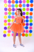 Conjunto folia laranja - LOVE KIDS