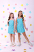 Macaquinho Bloomy azul - LOVE KIDS