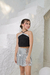 Colecao FASHION STAR prata com preto