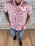 Camisa Manga curta RL vermelho logo preto