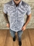 Camisa Manga curta RL azul marinho logo verde