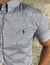 Camisa Manga curta RL azul marinho logo verde - comprar online