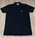 Polo Lct preto botão personalizado na internet