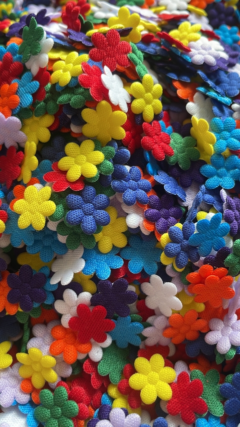 MINI PRENSADA 13mm COM 250 Unidades COLORS