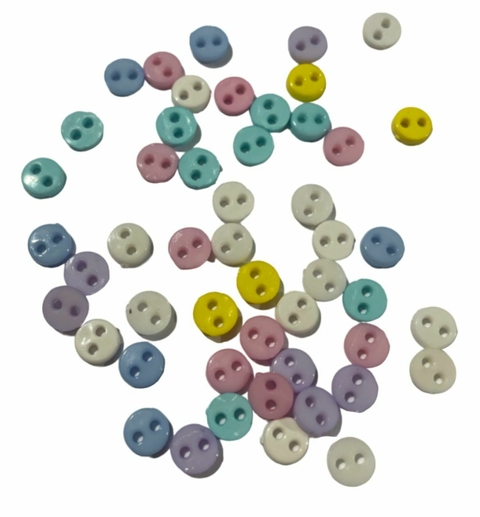 MICRO BOTÃO SORTIDO CANDY —-25PÇS