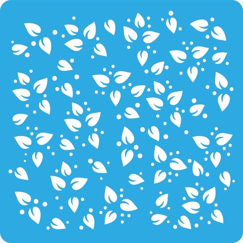 STTENCIL MINI FOLHA COD:1630