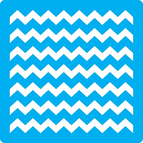 STENCIL ZIG ZAG